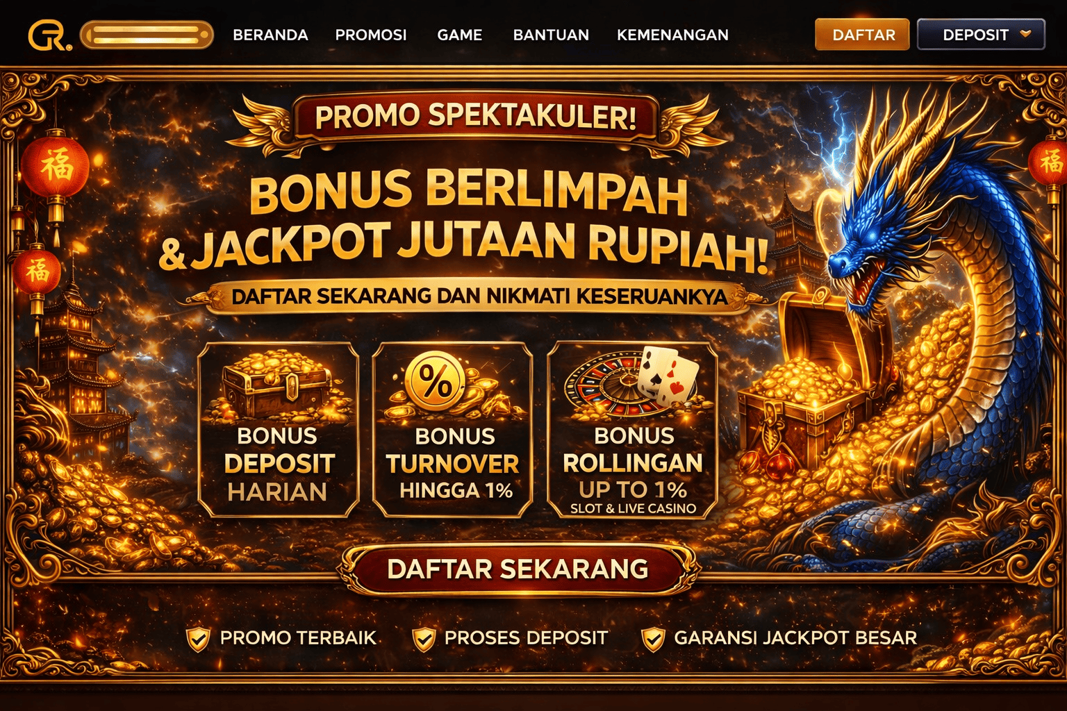 Slot RTP Tertinggi, Casino Live dan Togel Online